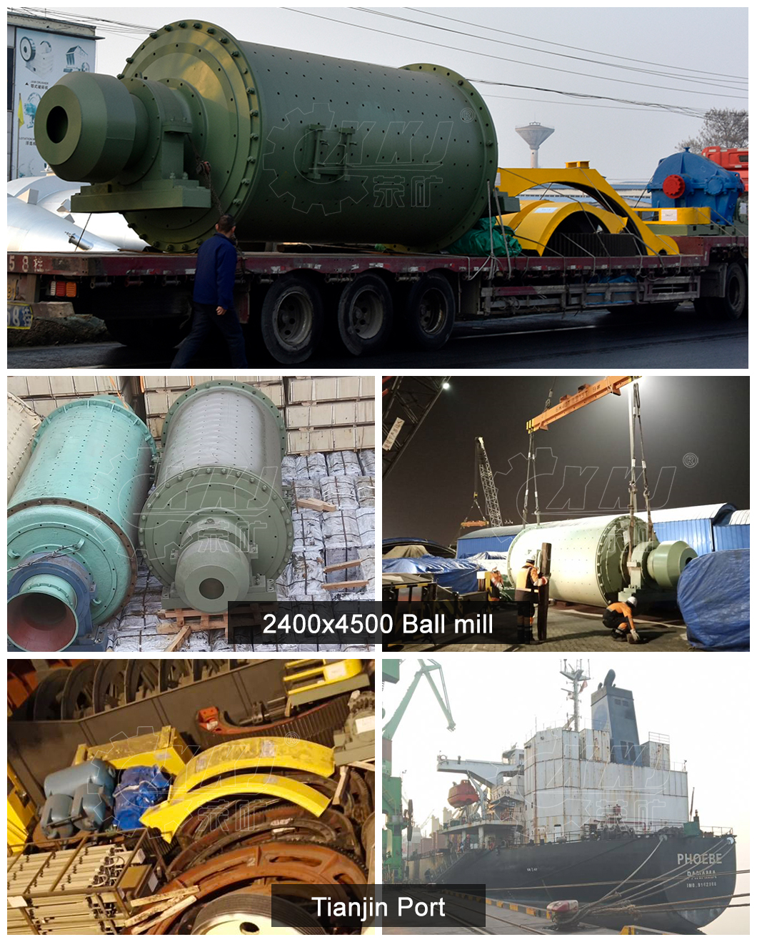 2400x4500 ball mill