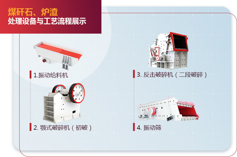 coal gangue and slag crusher