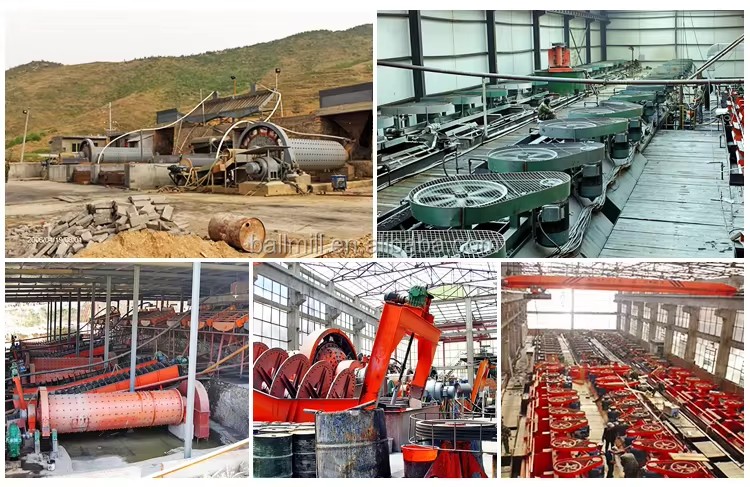 Ore dressing production line