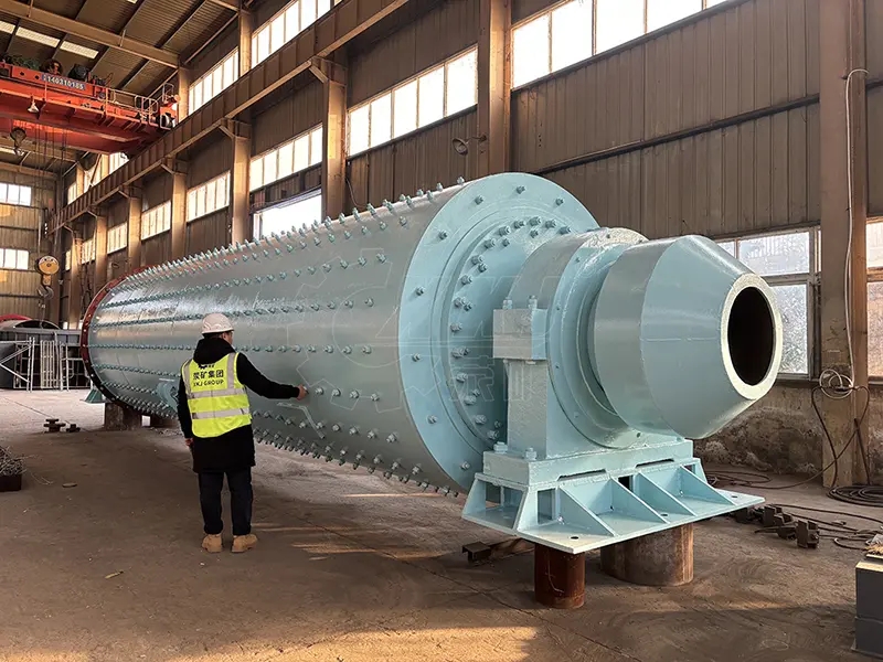 Ball mill grinding efficiency