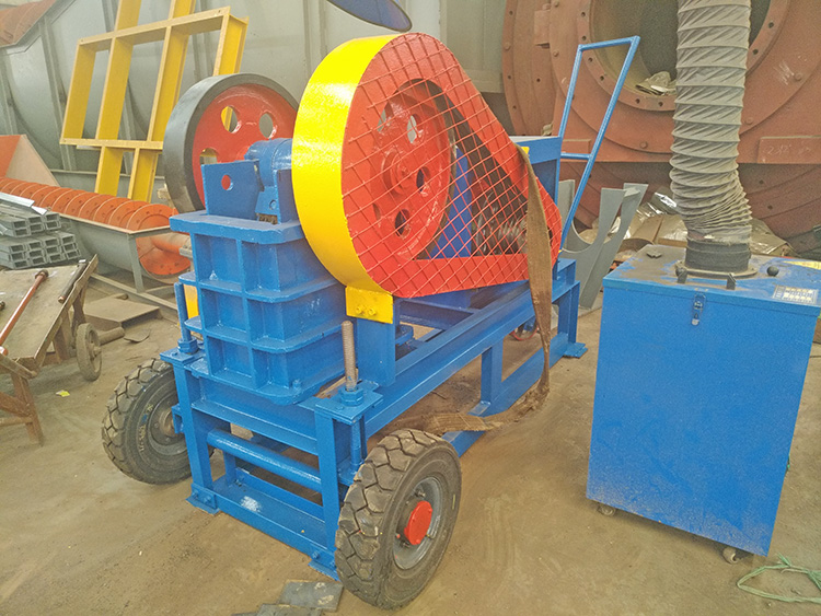 mobile jaw crusher