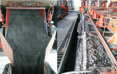 Graphite ore dressing plant